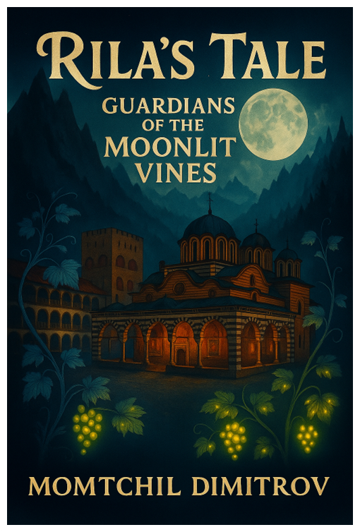 Rila’s Tale: Guardians of the Moonlit Vines, by Momtchil Dimitrov — book cover